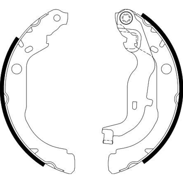 Bremsbackensatz 8DB 355 022-261
