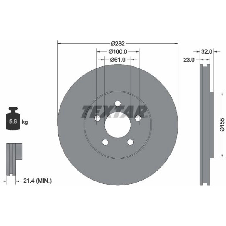 Bremsscheibe 92269303 Bremsscheibe 92269303