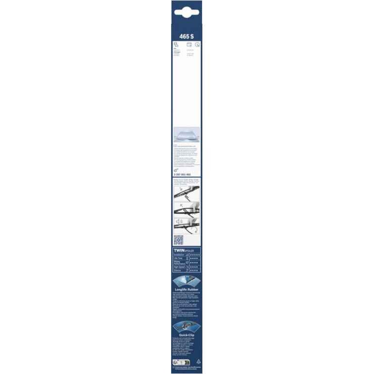 BOSCH 465 S Scheibenwischer Twin 3 397 001 465 BOSCH 465 S Scheibenwischer Twin 3 397 001 465