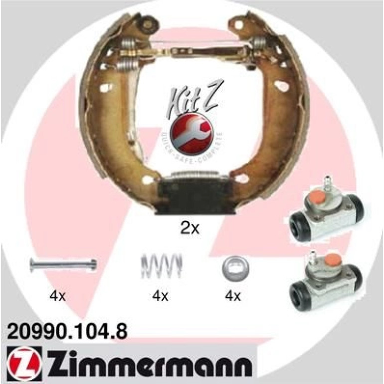 Bremsbackensatz 20990.104.8 Bremsbackensatz 20990.104.8