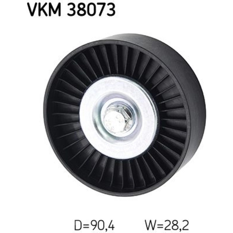 Umlenk-/Führungsrolle, Keilrippenriemen VKM 38073 Umlenk-/Führungsrolle, Keilrippenriemen VKM 38073