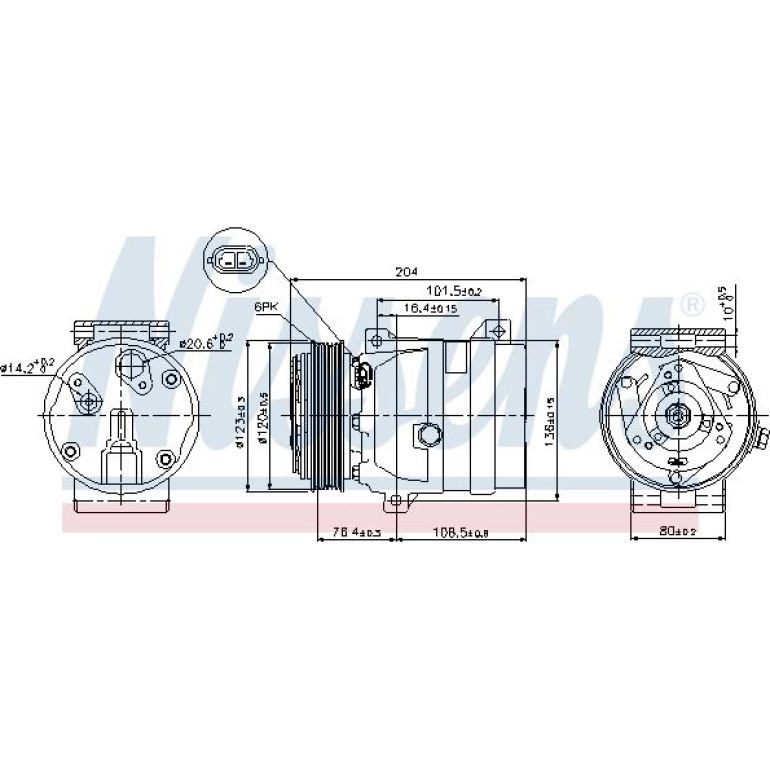Kompressor, Klimaanlage 89063 Kompressor, Klimaanlage 89063