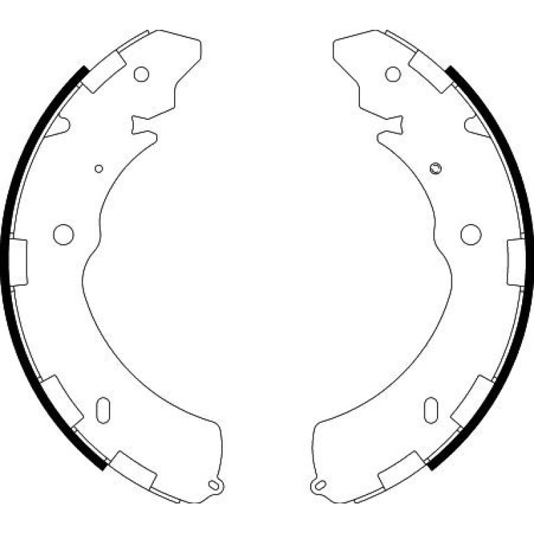 Bremsbackensatz 8DB 355 000-421 Bremsbackensatz 8DB 355 000-421