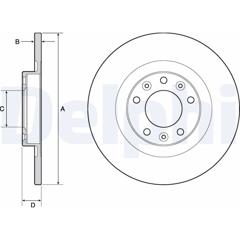 Bremsscheibe BG4662C Bremsscheibe BG4662C