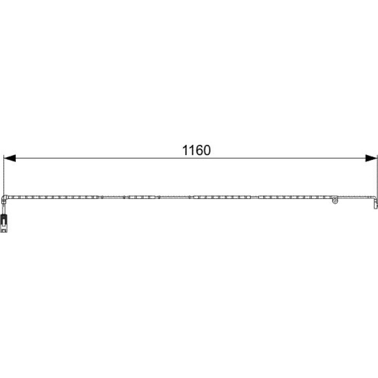Warnkontakt, Bremsbelagverschleiß 1 987 473 055