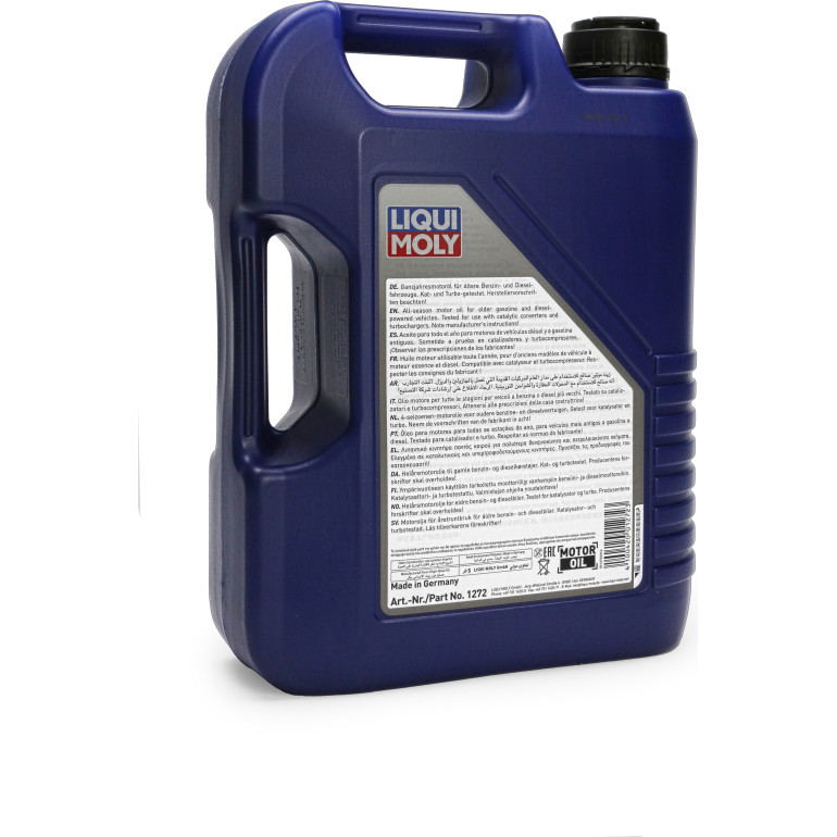 1272 LIQUI MOLY Touring High Tech 10W-30, 5L Mineralisches Ganzjahresmotoröl 1272 LIQUI MOLY Touring High Tech 10W-30, 5L Mineralisches Ganzjahresmotoröl