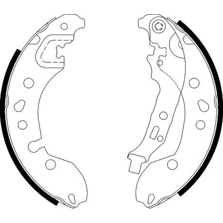 Bremsbackensatz 8DB 355 022-181