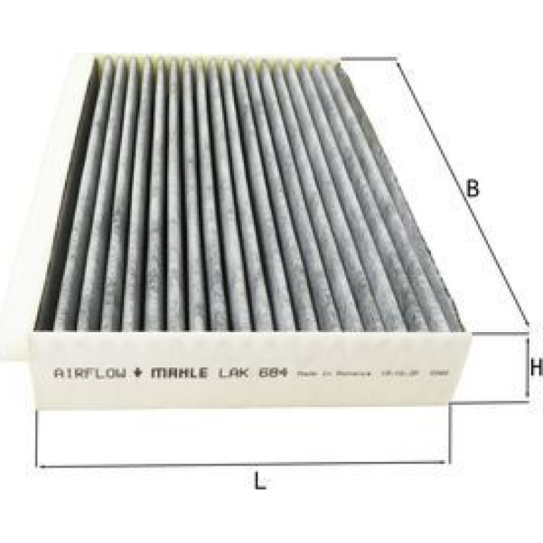 Filter, Innenraumluft LAK 684 Filter, Innenraumluft LAK 684