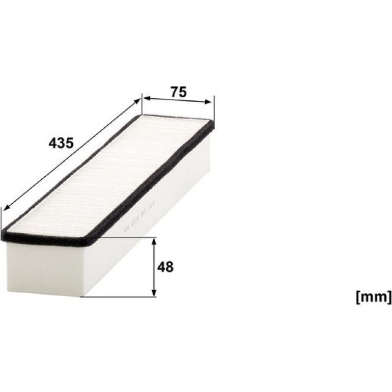 MANN-FILTER CU 4330 Innenraumfilter, Partikelfilter
