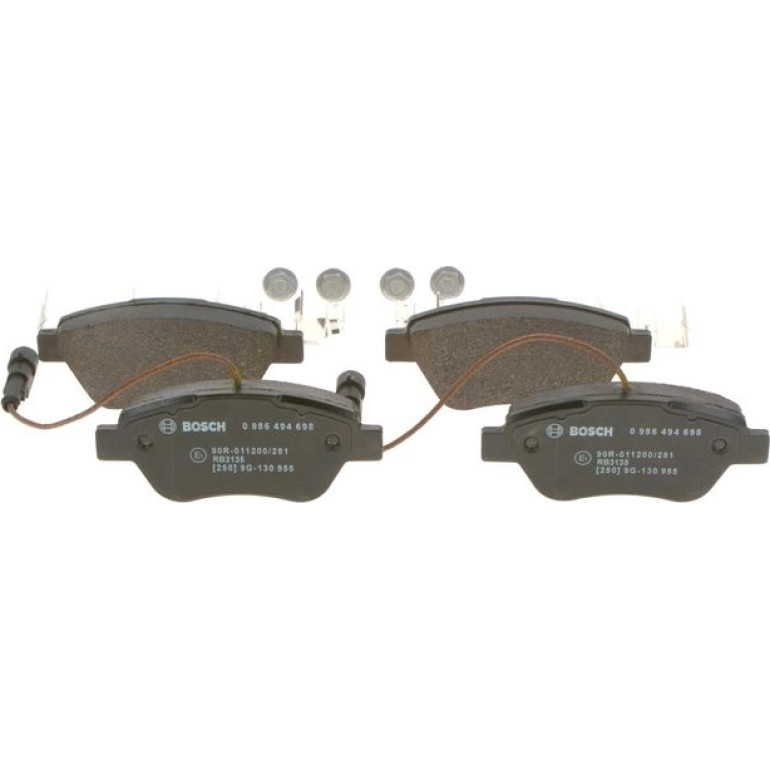 Bremsbelagsatz, Scheibenbremse 0 986 494 698 Bremsbelagsatz, Scheibenbremse 0 986 494 698