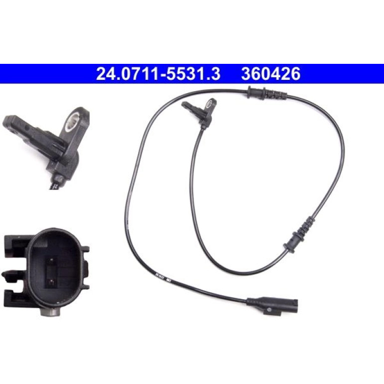 Sensor, Raddrehzahl 24.0711-5531.3