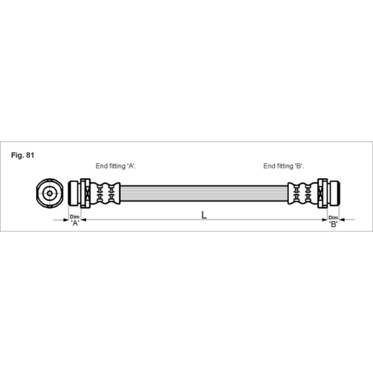 Bremsschlauch 4112503