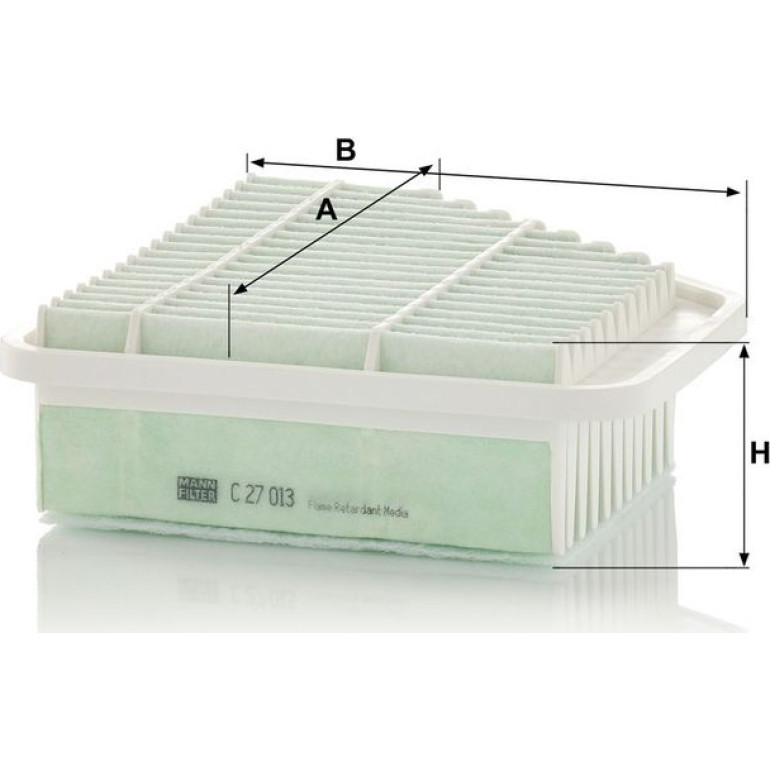 MANN-FILTER C 27 013 Luftfilter MANN-FILTER C 27 013 Luftfilter