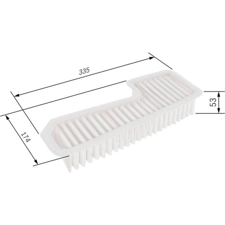 BOSCH F 026 400 158 Luftfilter