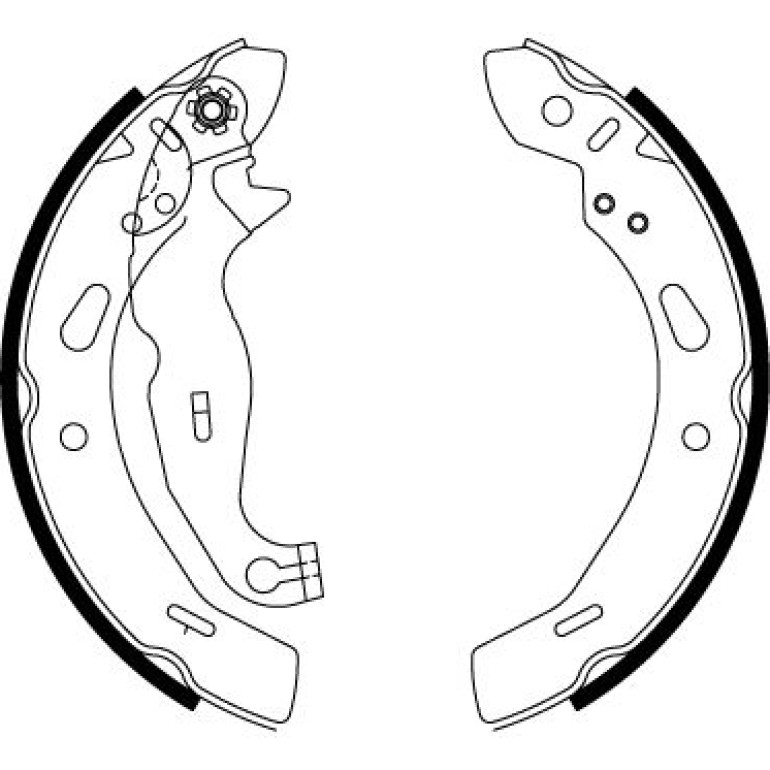 Bremsbackensatz GS8814 Bremsbackensatz GS8814