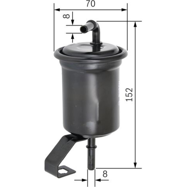 Kraftstofffilter F 026 403 756 Kraftstofffilter F 026 403 756