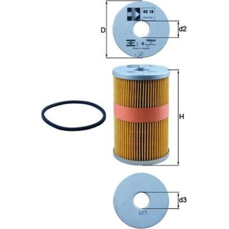 Ölfilter OX 18D Ölfilter OX 18D