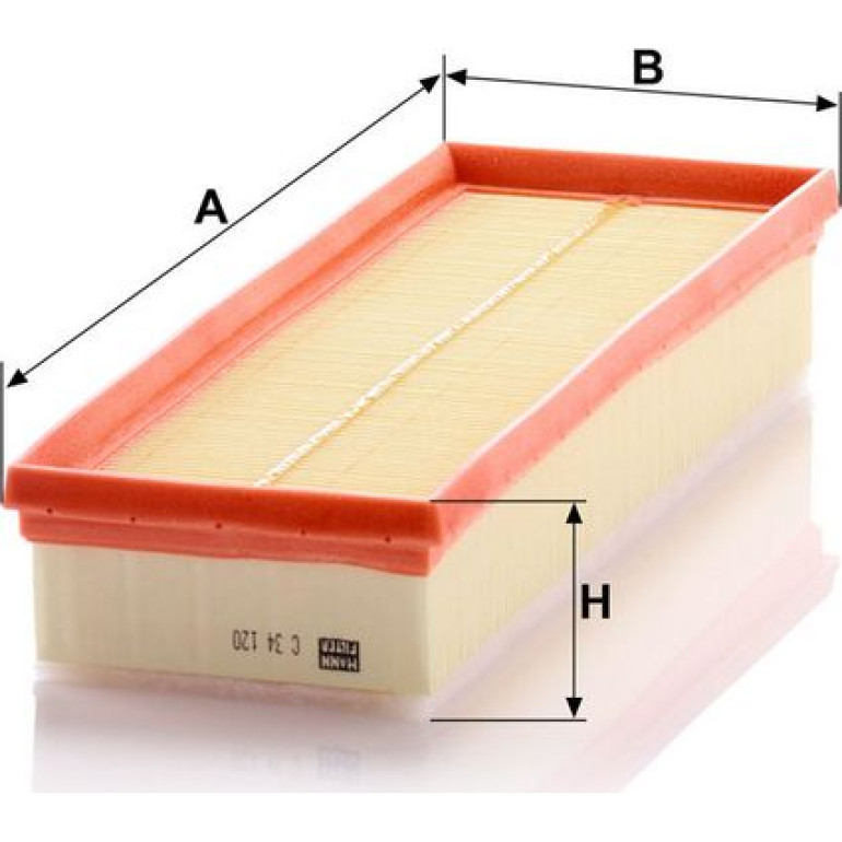 MANN-FILTER C 34 120 Luftfilter MANN-FILTER C 34 120 Luftfilter