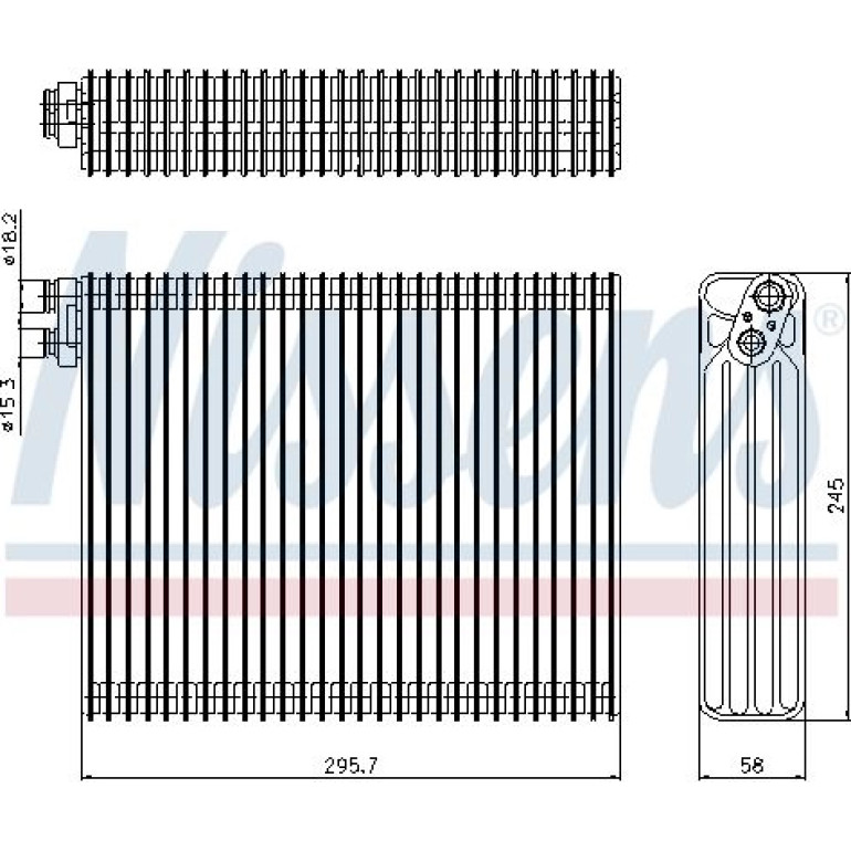 Verdampfer, Klimaanlage 92299 Verdampfer, Klimaanlage 92299