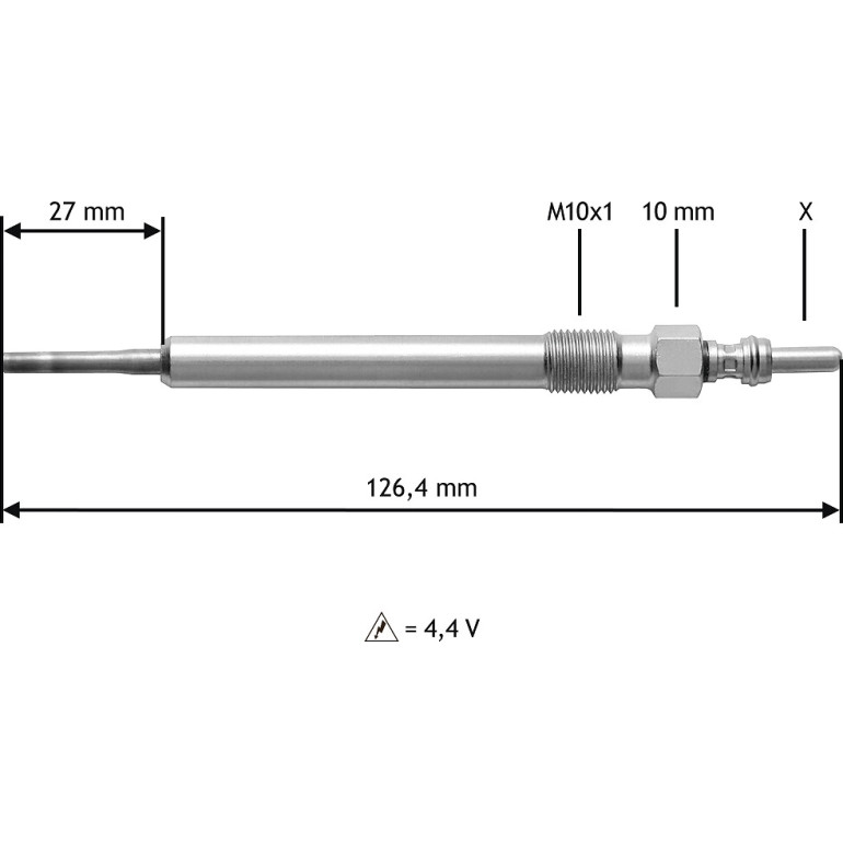 Glühkerze 345183