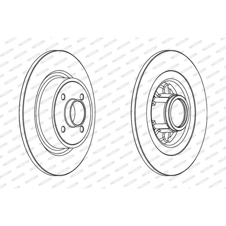 Bremsscheibe DDF1381C-1 Bremsscheibe DDF1381C-1