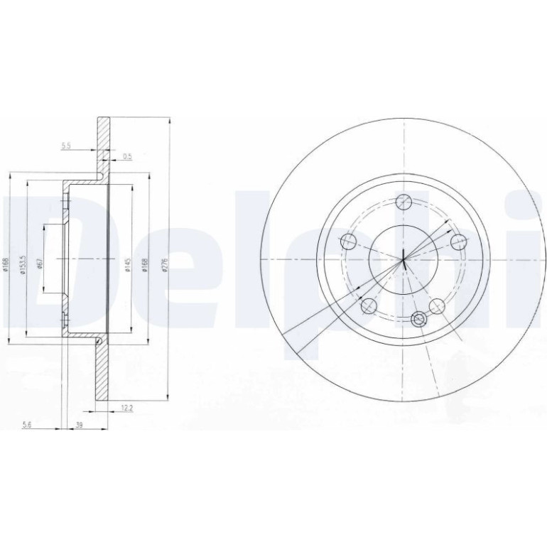 Bremsscheibe BG3840 Bremsscheibe BG3840