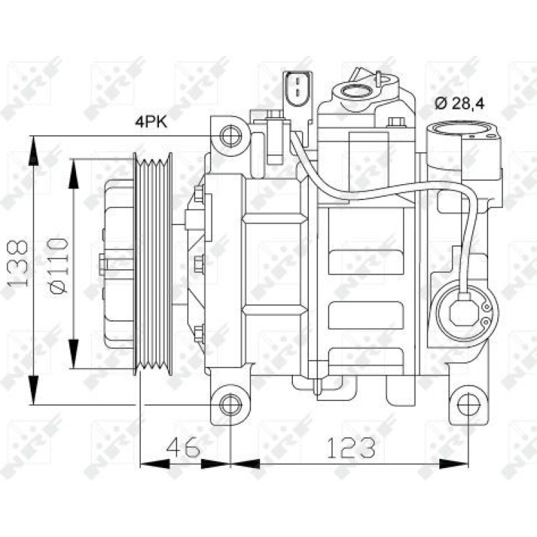 Kompressor, Klimaanlage 32105 Kompressor, Klimaanlage 32105