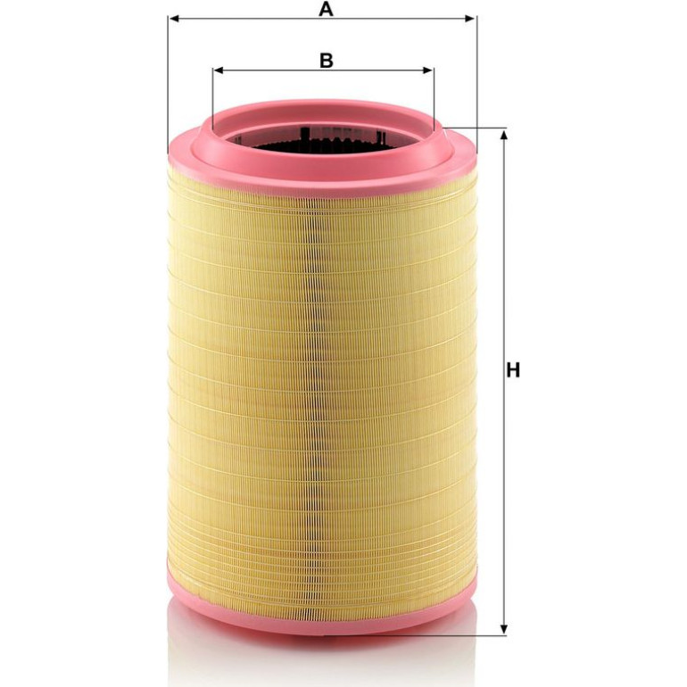 MANN-FILTER C 33 1630/2 Sekundärluftfilter