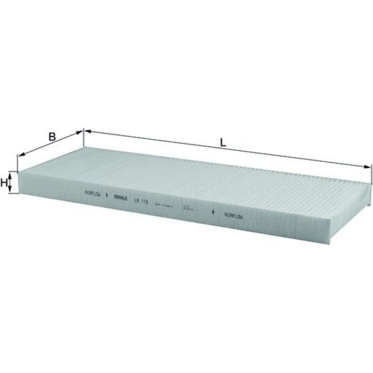 Filter, Innenraumluft LA 118 Filter, Innenraumluft LA 118
