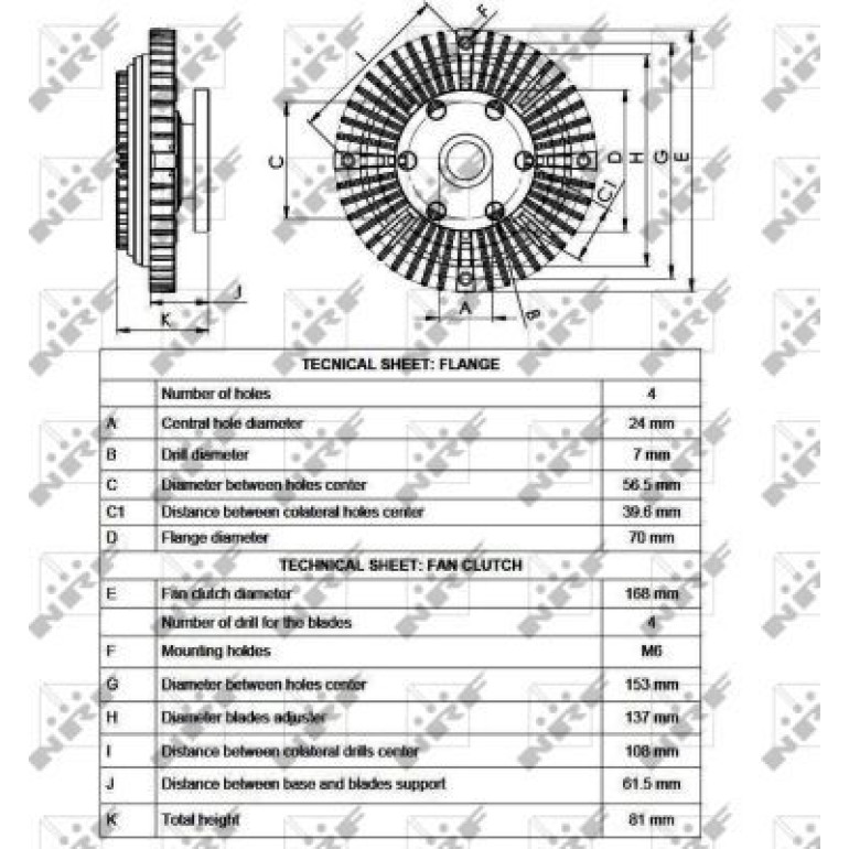 Kupplung, Kühlerlüfter 49547 Kupplung, Kühlerlüfter 49547
