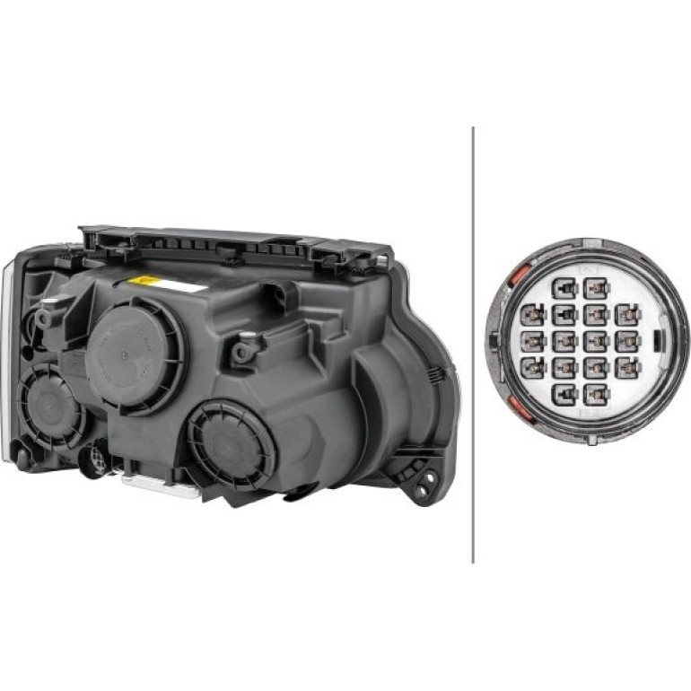 Hauptscheinwerfer 1LL 238 036-411