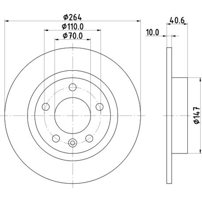 Bremsscheibe 8DD 355 118-171