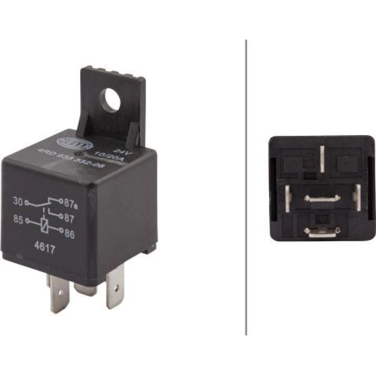 Relais, Arbeitsstrom 4RD 933 332-061 Relais, Arbeitsstrom 4RD 933 332-061