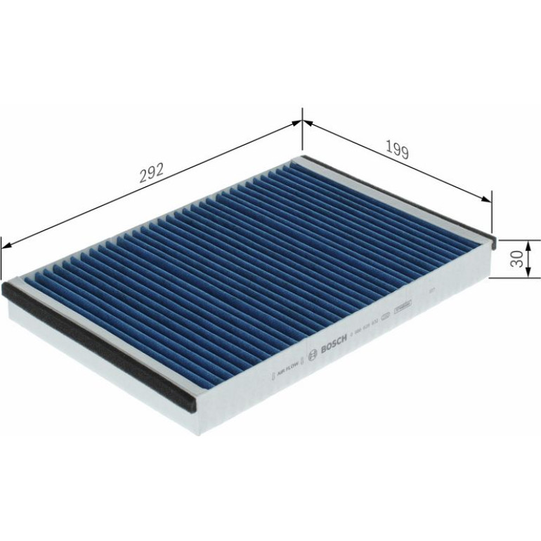 Filter, Innenraumluft 0 986 628 632