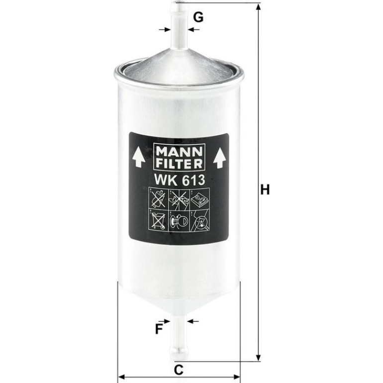 Kraftstofffilter WK 613