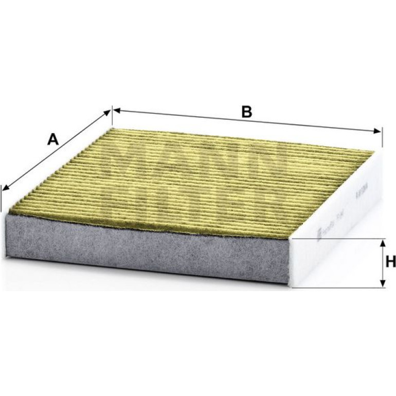 MANN-FILTER FP 2440 Innenraumfilter FreciousPlus Aktivkohlefilter mit Polyphenol, antibakteriell, Feinstaubfilter (PM 2.5) MANN-FILTER FP 2440 Innenraumfilter FreciousPlus Aktivkohlefilter mit Polyphenol, antibakteriell, Feinstaubfilter (PM 2.5)