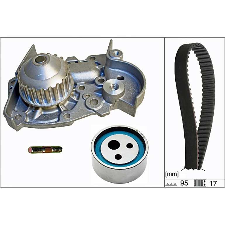 Wasserpumpe + Zahnriemensatz 530 0018 31 Wasserpumpe + Zahnriemensatz 530 0018 31
