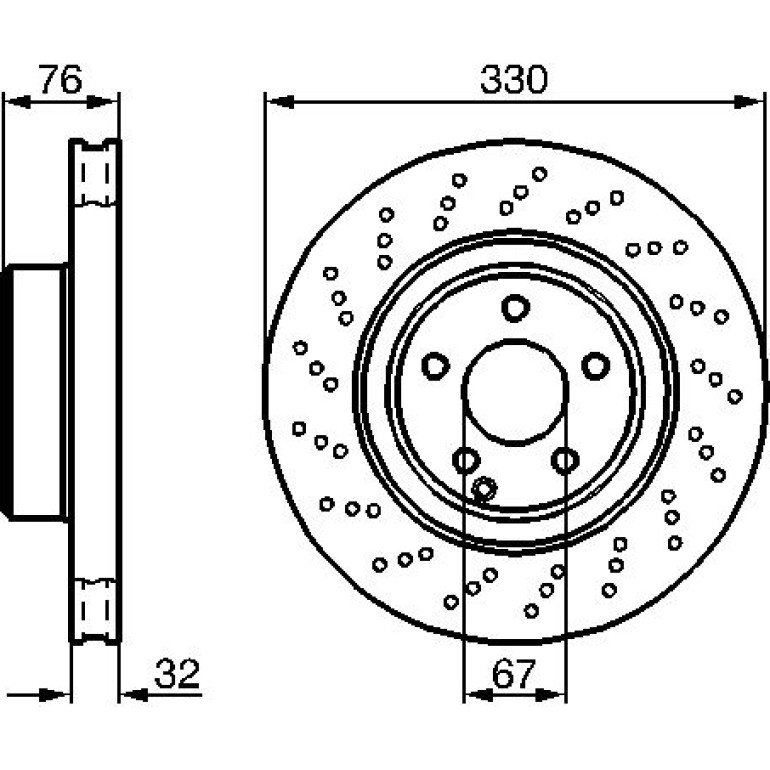 Bremsscheibe 0 986 478 470 Bremsscheibe 0 986 478 470