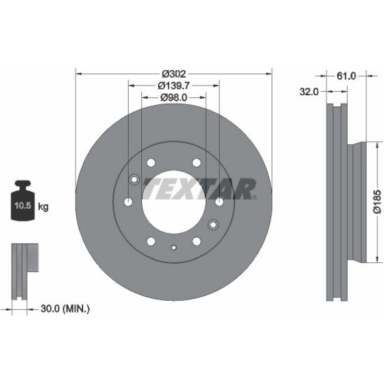 Bremsscheibe 92253403