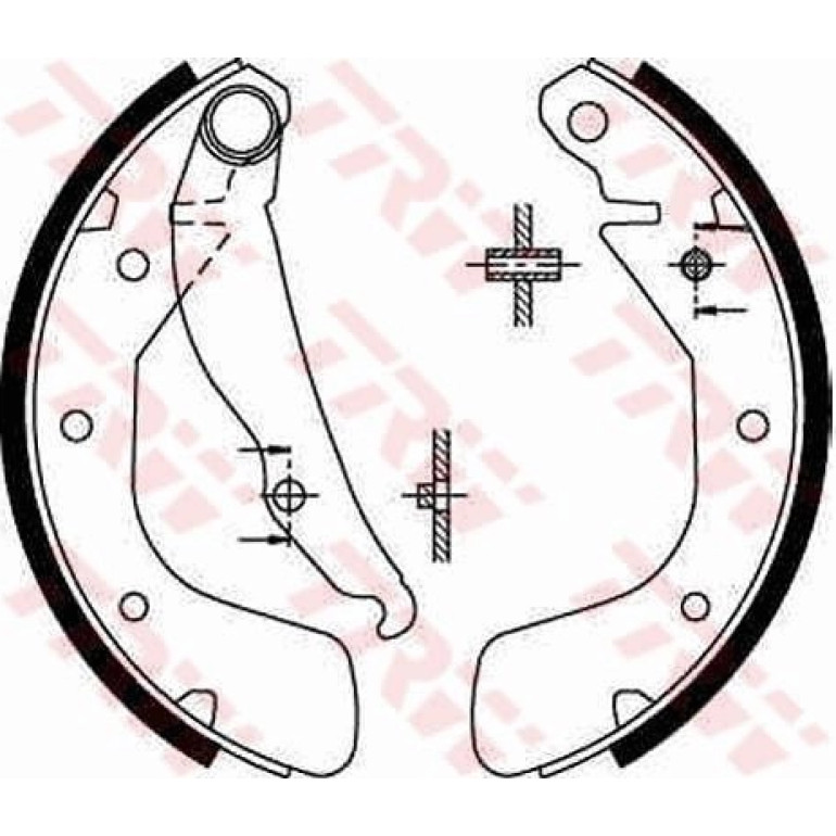 Bremsbackensatz GS8543 Bremsbackensatz GS8543