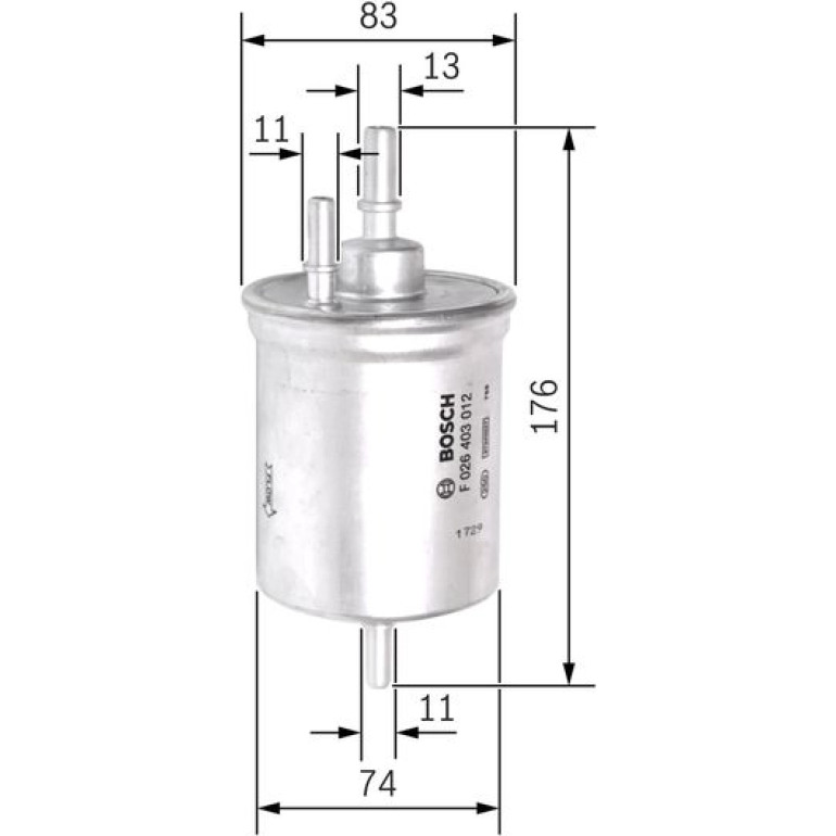 Kraftstofffilter F 026 403 012 Kraftstofffilter F 026 403 012