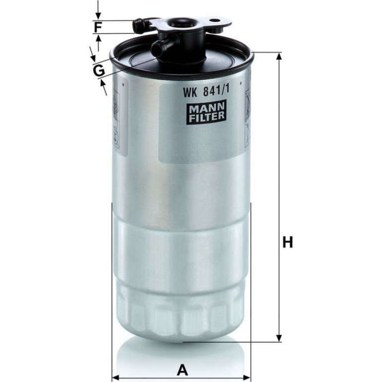 Kraftstofffilter WK 841/1 Kraftstofffilter WK 841/1