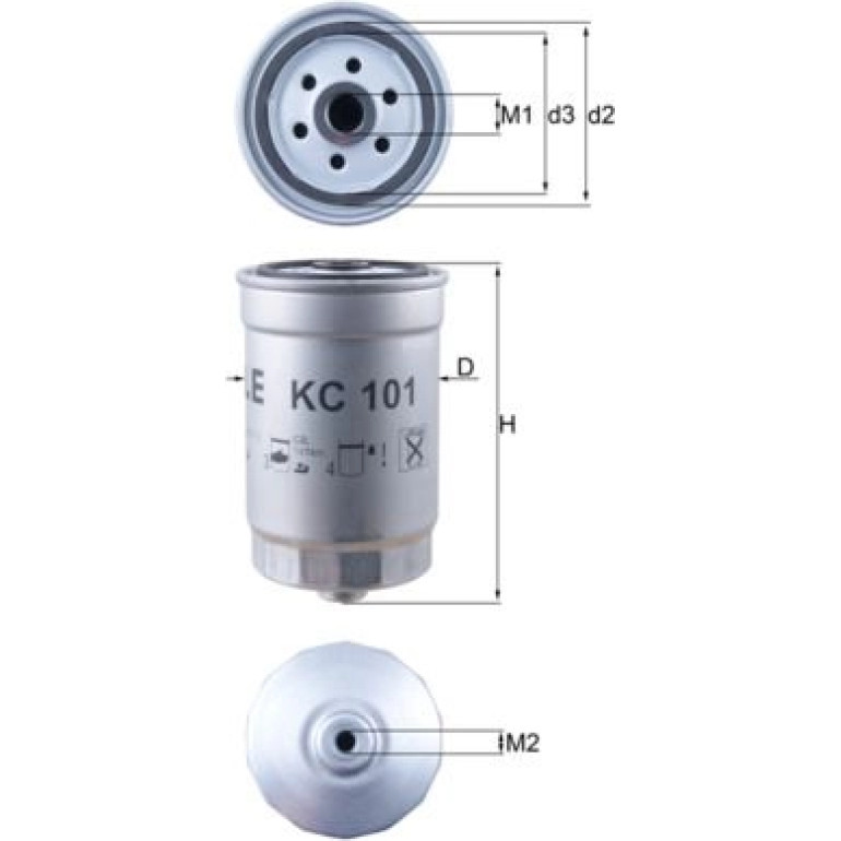 Kraftstofffilter KC 101 Kraftstofffilter KC 101