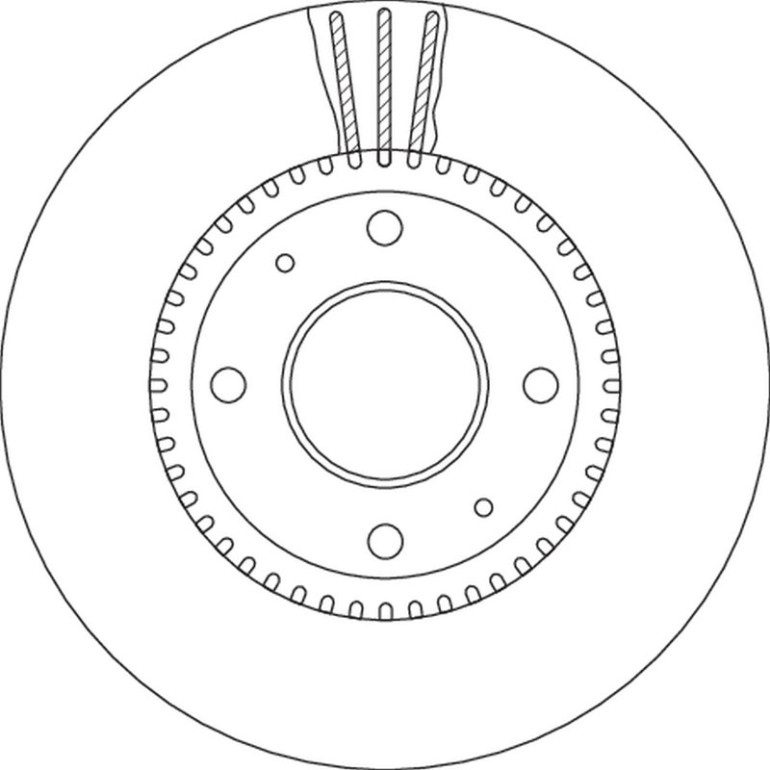 Bremsscheibe DF4710
