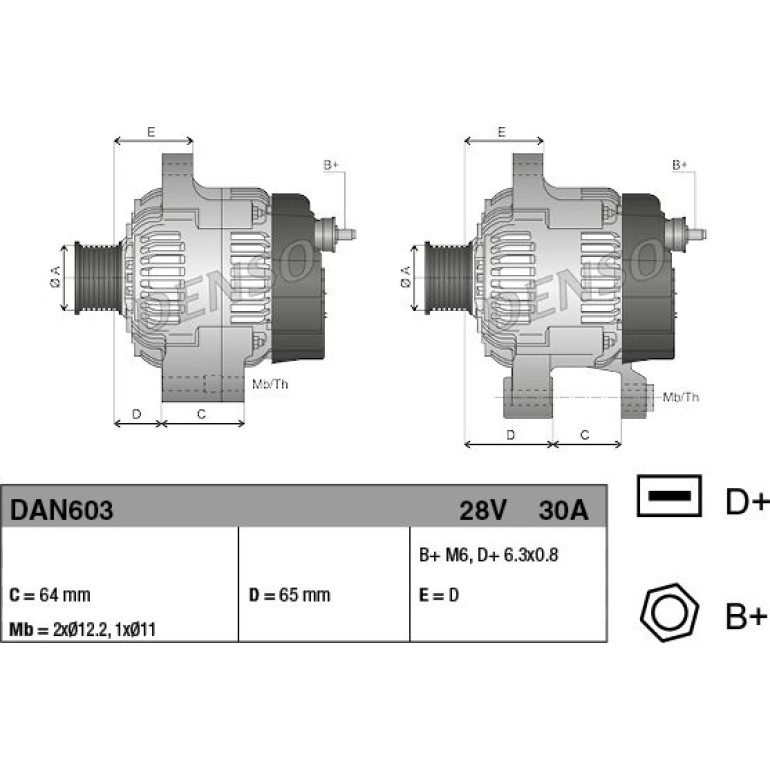 Generator DAN603 Generator DAN603