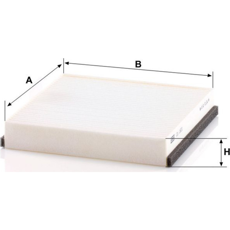 MANN-FILTER CU 1931-2 Innenraumfilter, Partikelfilter