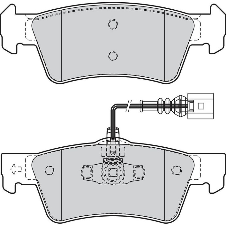 Bremsbelagsatz, Scheibenbremse 302332 Bremsbelagsatz, Scheibenbremse 302332
