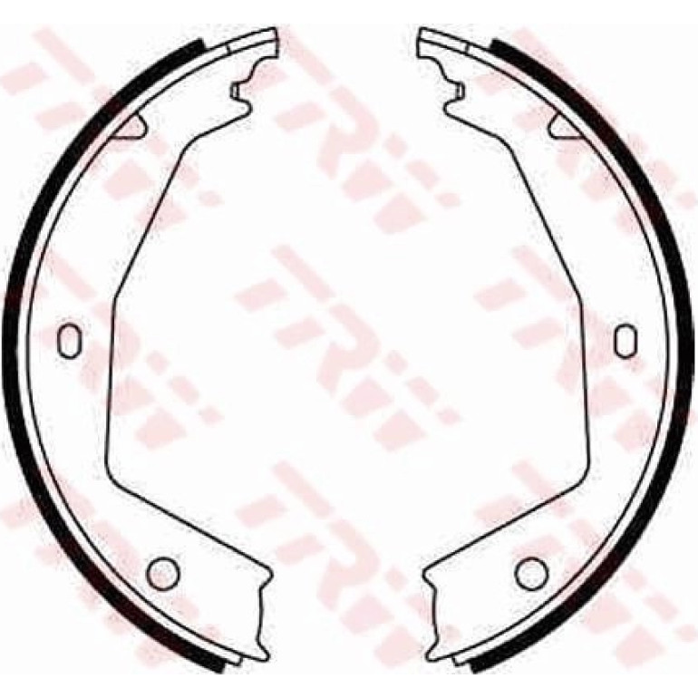 Bremsbackensatz, Feststellbremse GS8668 Bremsbackensatz, Feststellbremse GS8668