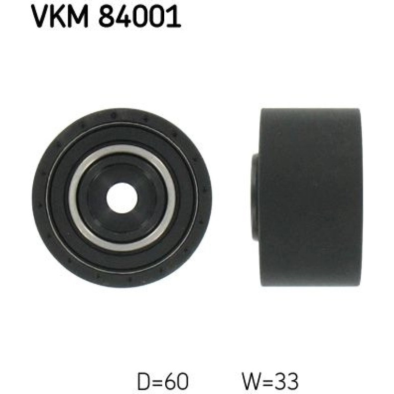 Umlenk-/Führungsrolle, Zahnriemen VKM 84001 Umlenk-/Führungsrolle, Zahnriemen VKM 84001