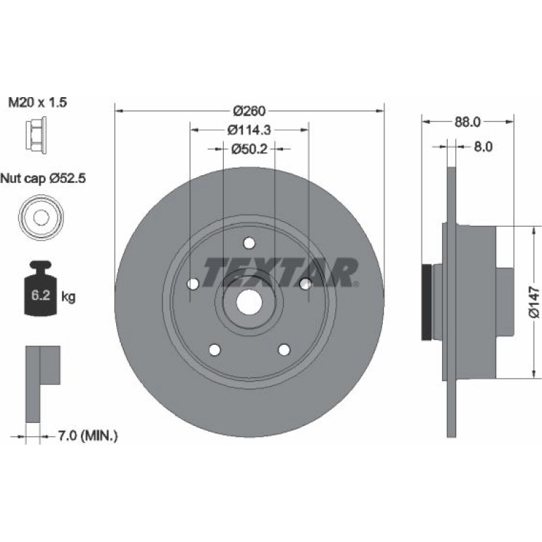 Bremsscheibe 92196003